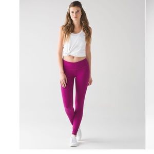 lululemon athletica Magenta Leggings